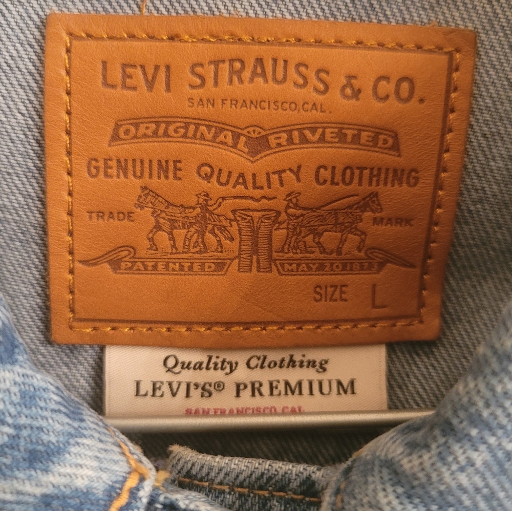 Levi Sequined Jean Jacket - image 3